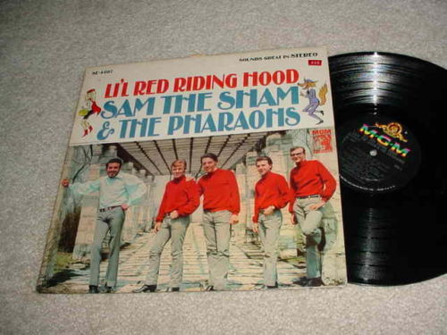 SAM THE SHAM AND THE PHARAOHS -   LP RECORD  LIL RED RI...