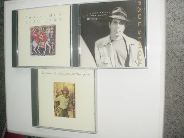 Paul Simon - lot of 3 cd cds