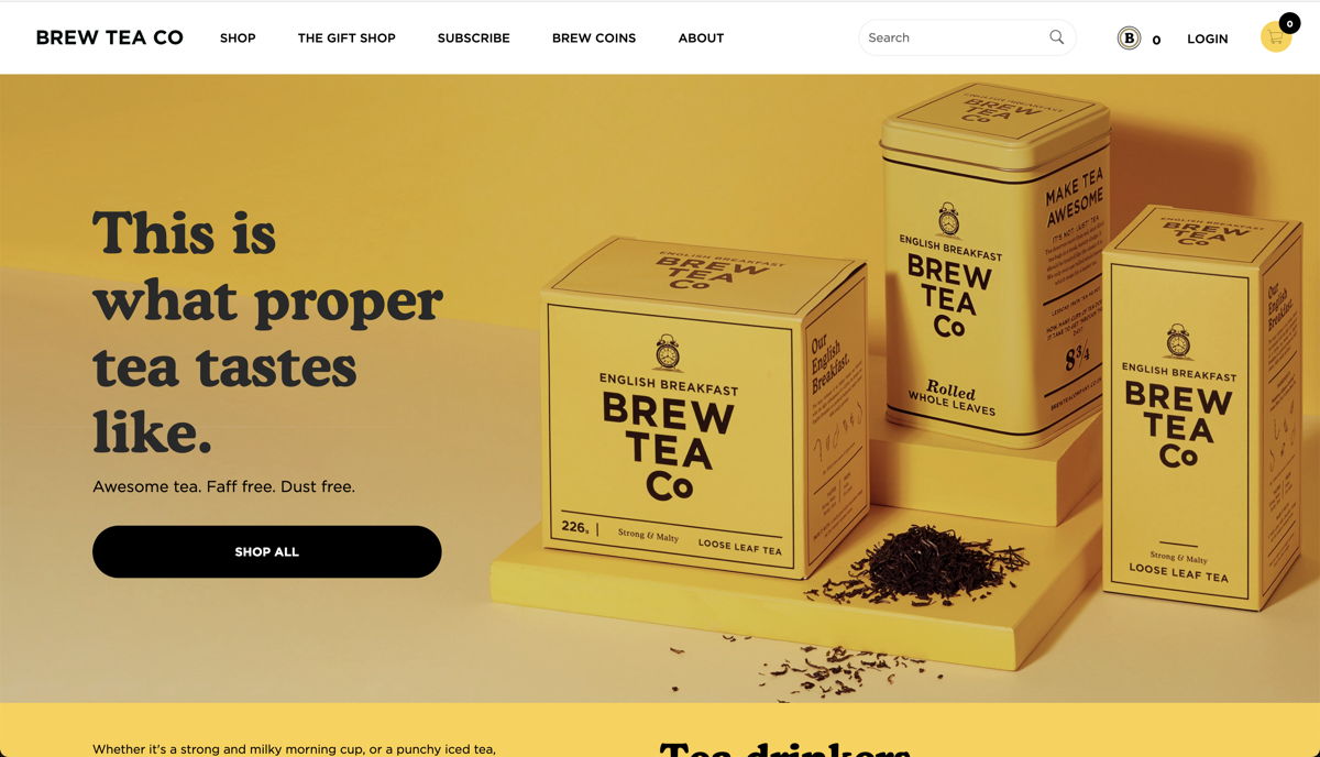 Screenshot of Beautiful photography. Great use of color. , from the food websites collection.
