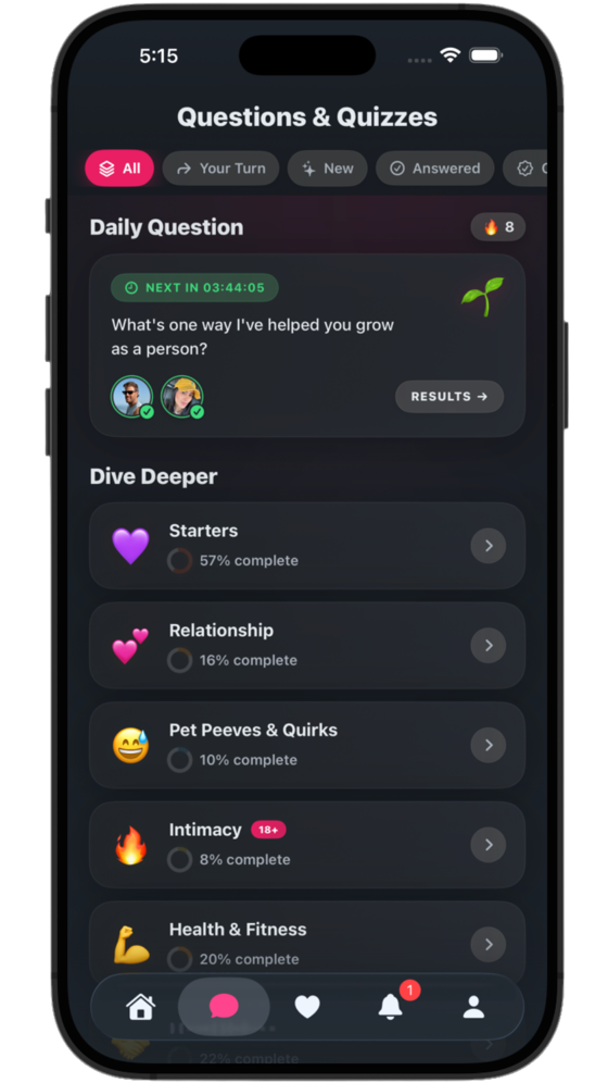 Amora - La App para Parejas que Quieren Estar Cerca
