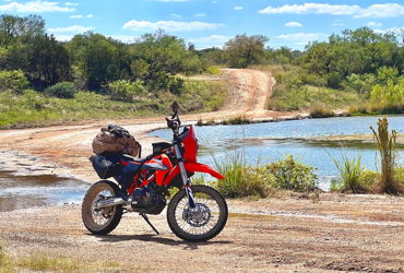 2021 KTM 690 ENDURO R motorcycle for rent near Dripping Springs, TX