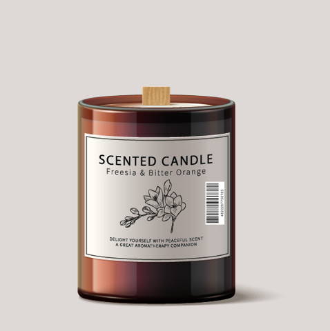 QR code and barcode labels on product packaging