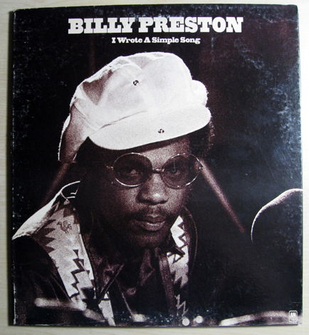 Billy Preston - I Wrote A Simple Song - A&M Records ‎SP...