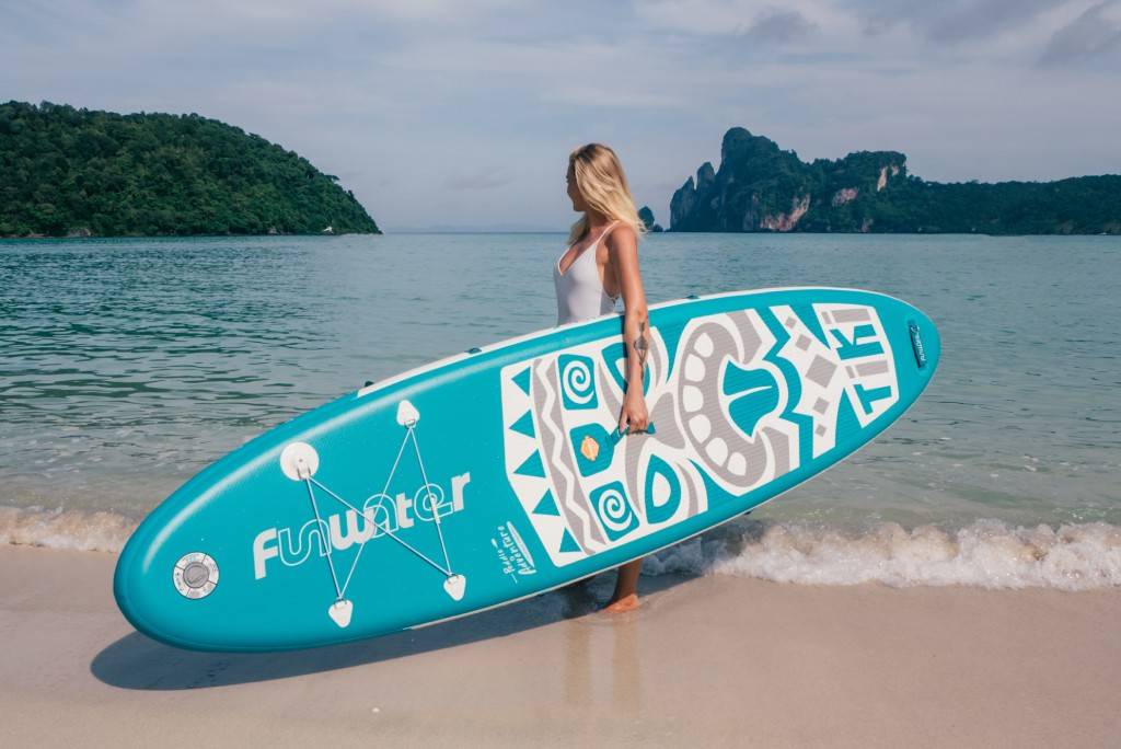 Funwater stand up paddle board for beginners in Canada