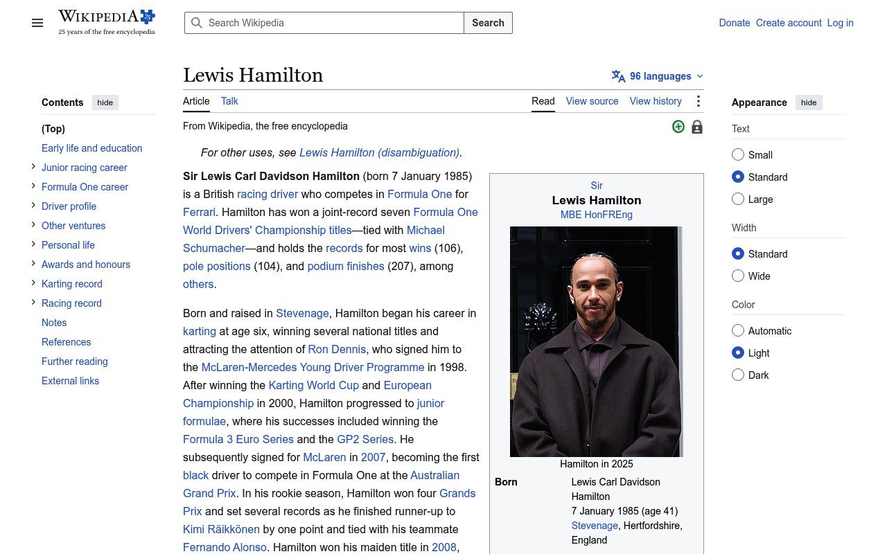 Lewis Hamilton - Wikipedia