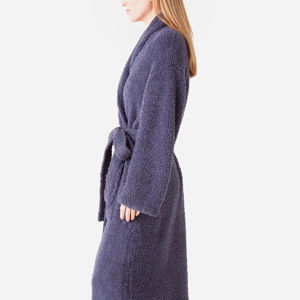 Women's CozyChic® Adult Robe | Barefoot Dreams® - Size 1 Slate Blue