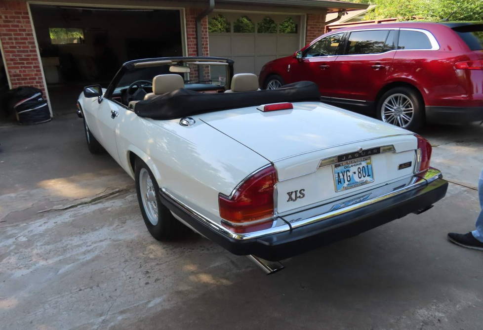 1991 jaguar xjs convertible vehicle history image 2