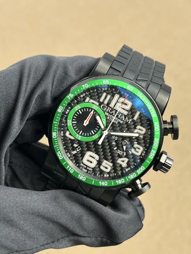 Graham Silverstone Stowe 44 Automatic Chronograph With Box