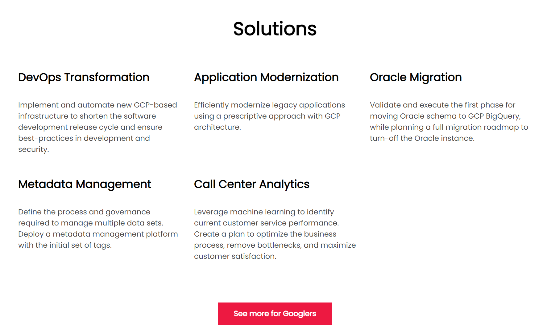 CI&T product / service