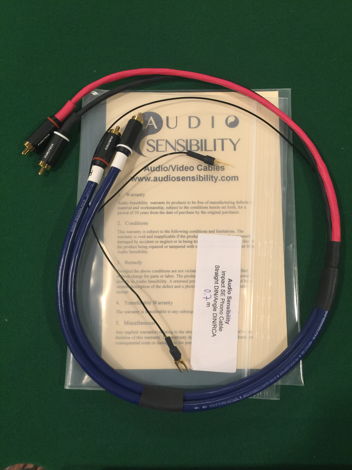 Audio Sensibility Impact SE Phono Cable .7M