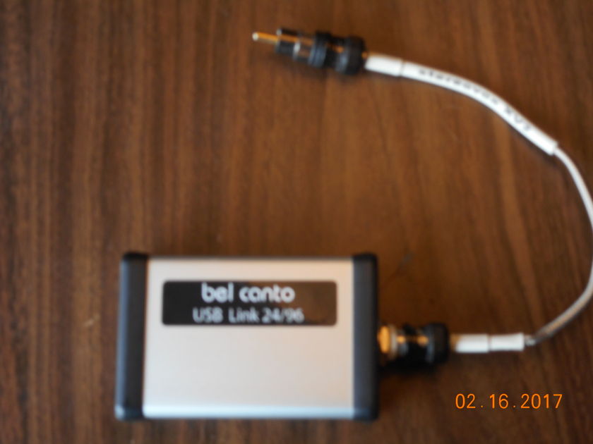 Bel Canto Design USB Link 24/96 D/A Converter