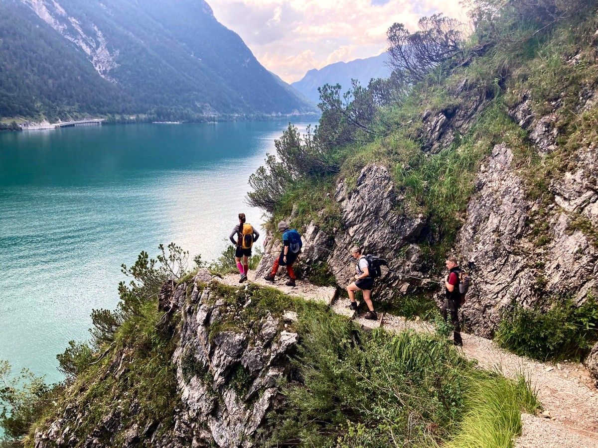 Alpenüberquerung Tegernsee Sterzing geführt in der Gruppe