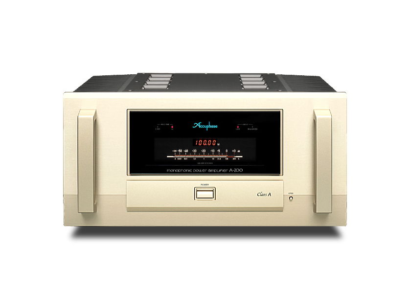 Accuphase A-200 100w Class A Power amplifier New