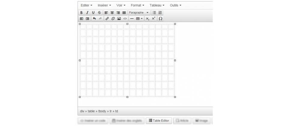 Responsive Tables - Editor - редактор адаптивных таблиц в Joomla