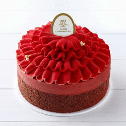 Red Blossom (12cm, 2-4 pax) (Chocolate&strawberry)