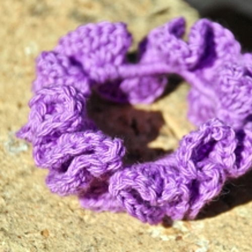 Koraalrif scrunchies