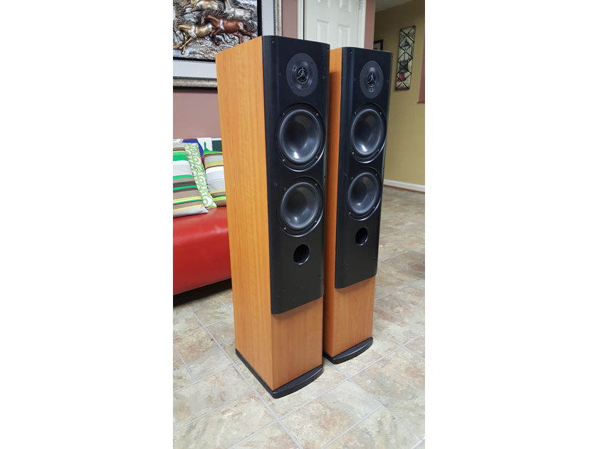 Snell E5 towers Beautiful used Nice wood finish pair