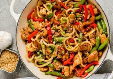 Photo of Mongolian Chicken Udon (TOP REVIEWS)