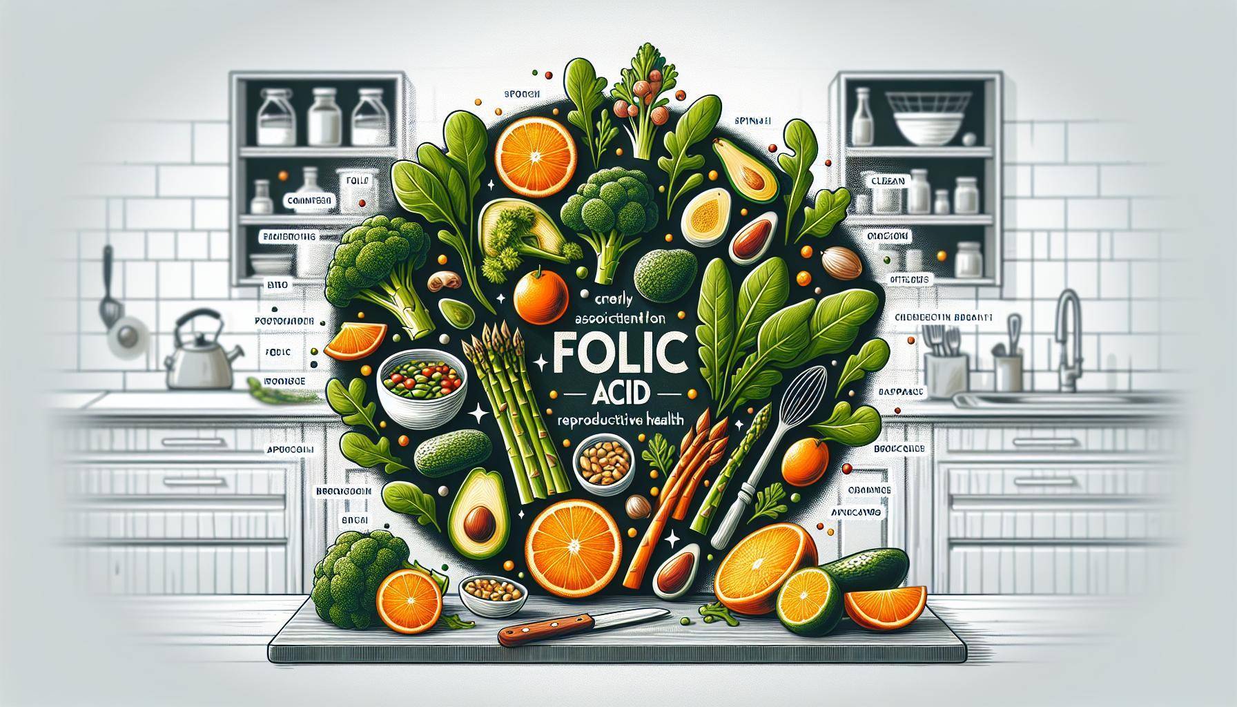 Foods Rich in Folic Acid for Reproductive Health