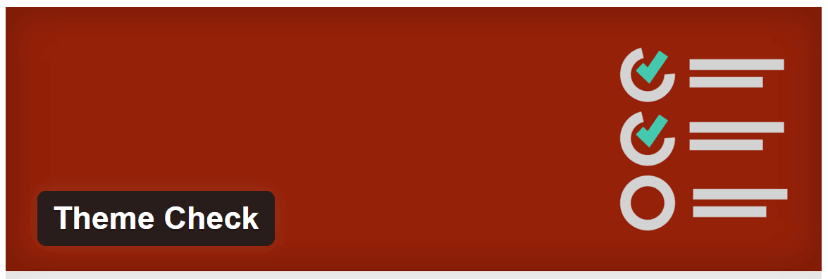 Theme Check - проверка шаблонов WordPress на наличие ошибок