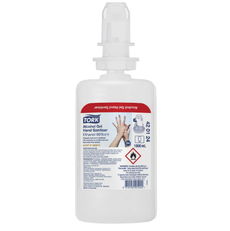 Tork 420124 Alcohol Gel Sanitizer 6x1000ml – S4
