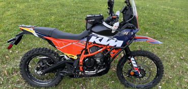 2025 KTM 390 ADVENTURE R motorcycle for rent near FOREST HILL, MD