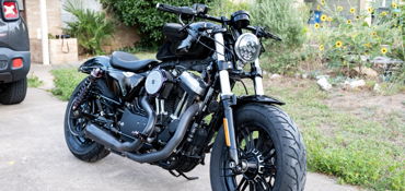 2016 HARLEY-DAVIDSON FORTY-EIGHT (VIVID BLACK) motorcycle for rent near Austin, TX