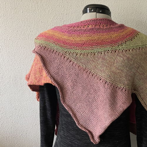 Knitted Autumn Point Scarf Mandy