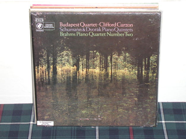 Curzon/Budapest Qtet - Schumann/Dvorak Columbia 2lp box...