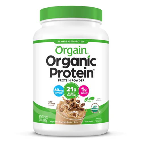 Orgain Organic Iced Coffee Protein Powder