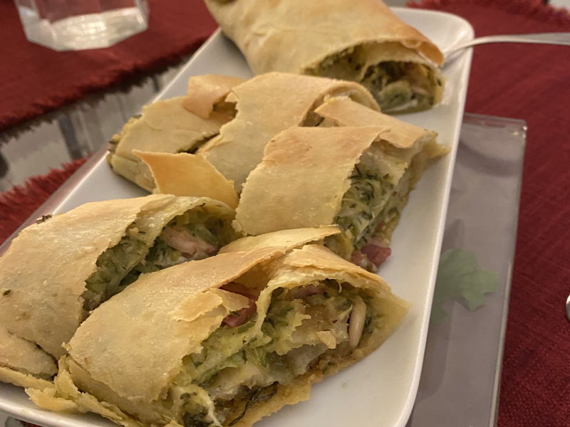 Kulinarische Touren Rom: Markttour und spezieller Strudel-Kochkurs in Rom