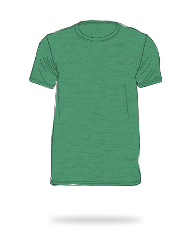 irish green 100% cotton round neck shirts sj clothing manila philippines
