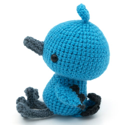 Amigurumi Woodland Bluebird