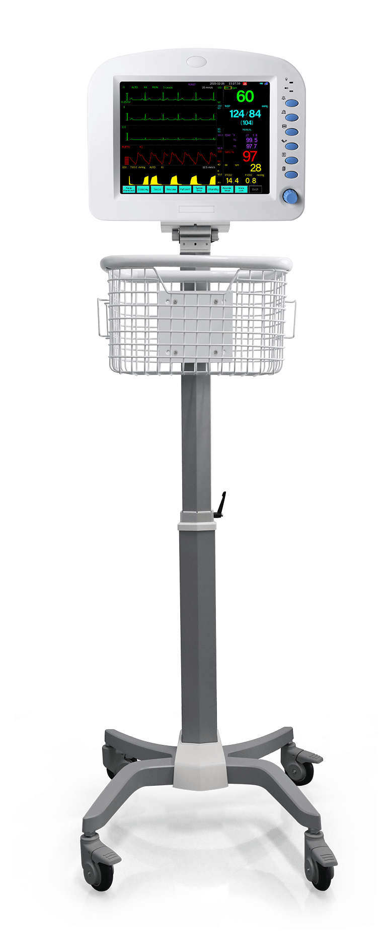 Patient Monitor Rolling Stand