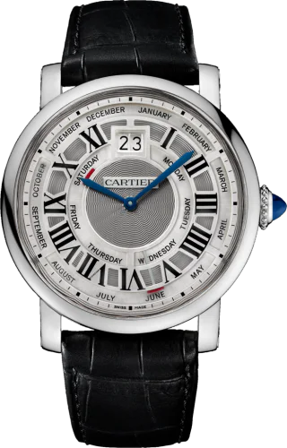 Rotonde de Cartier 45 Annual Calendar White Gold / Silver