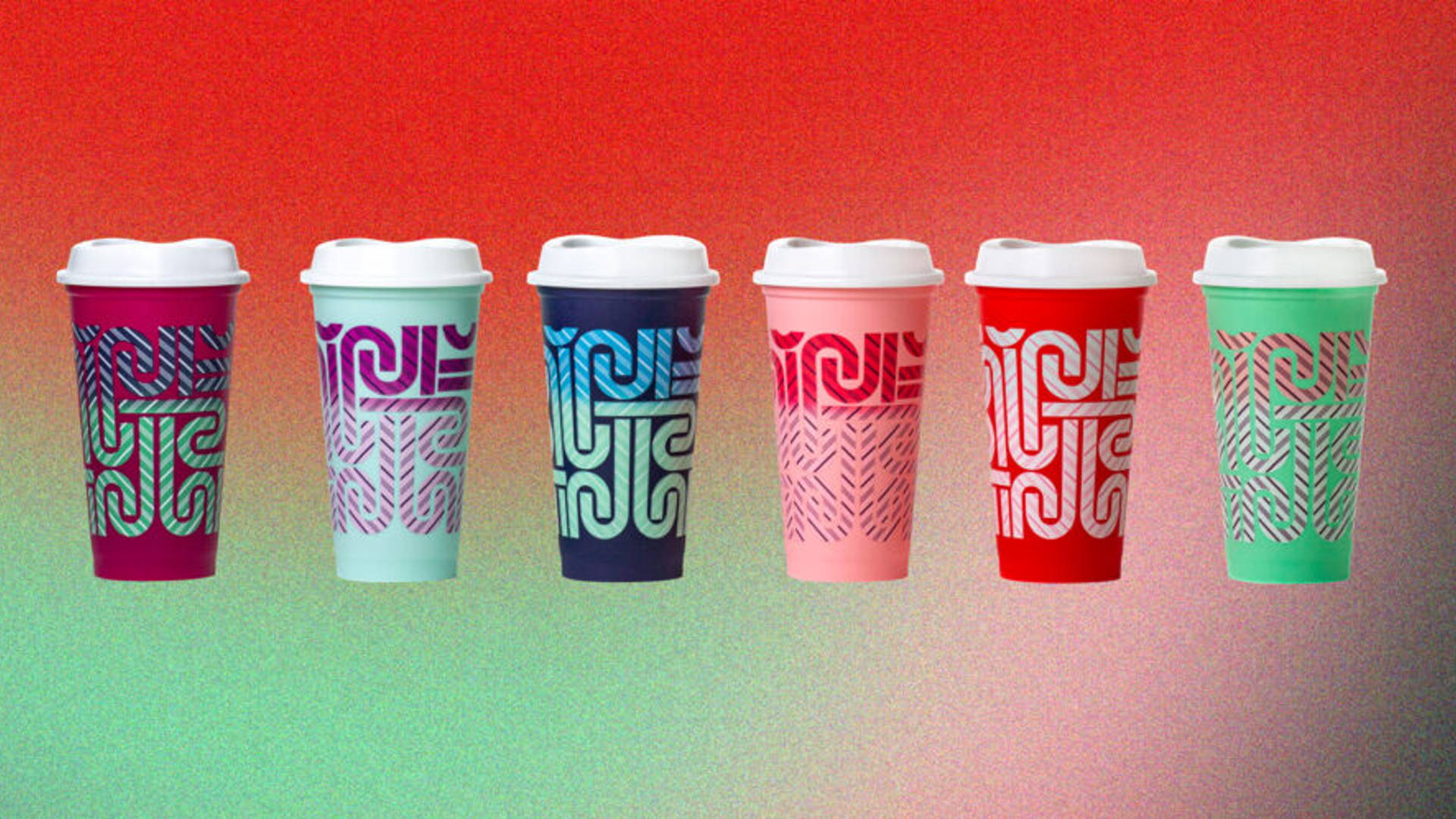 Starbucks' New Reusable Holiday Cups Change Colors  Dieline - Design,  Branding & Packaging Inspiration