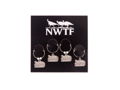Wine Charms Set with NWTF Logo