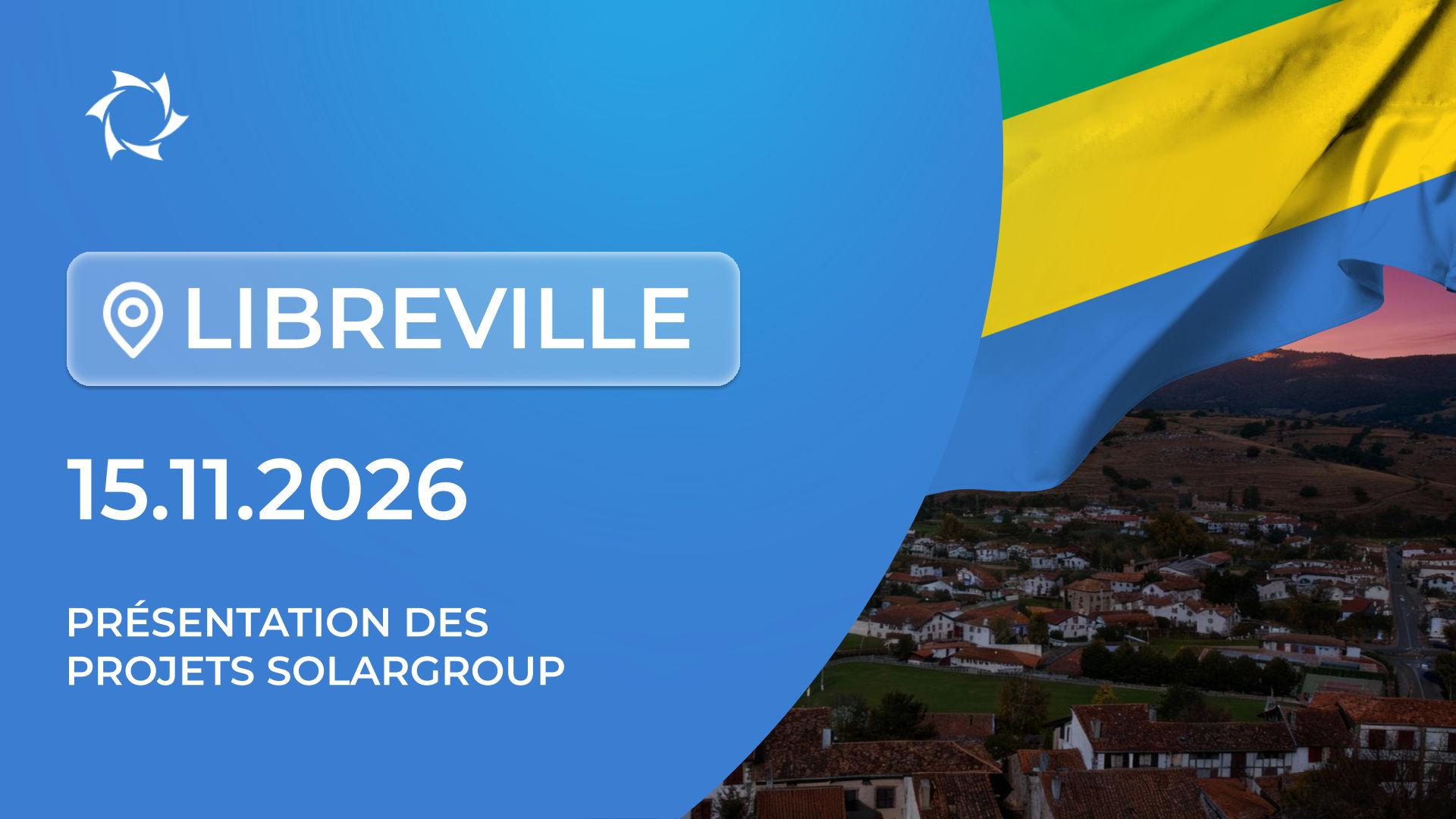 Présentation des projets SOLARGROUP à Libreville (Gabon)