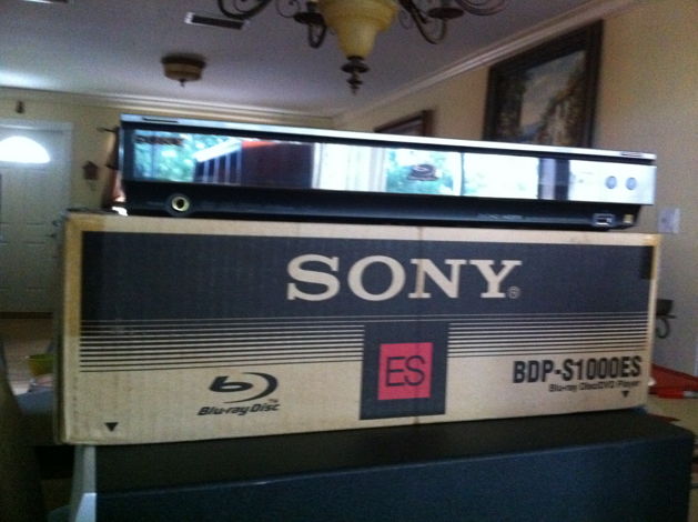 Sony BDP-S1000ES Blu Ray ES Series