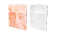 Pink and White Himalayan Salt Panels