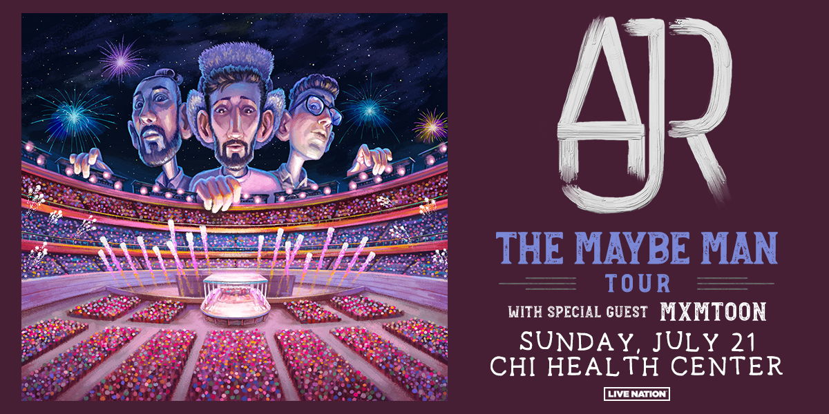 AJR: THE MAYBE MAN TOUR promotional image