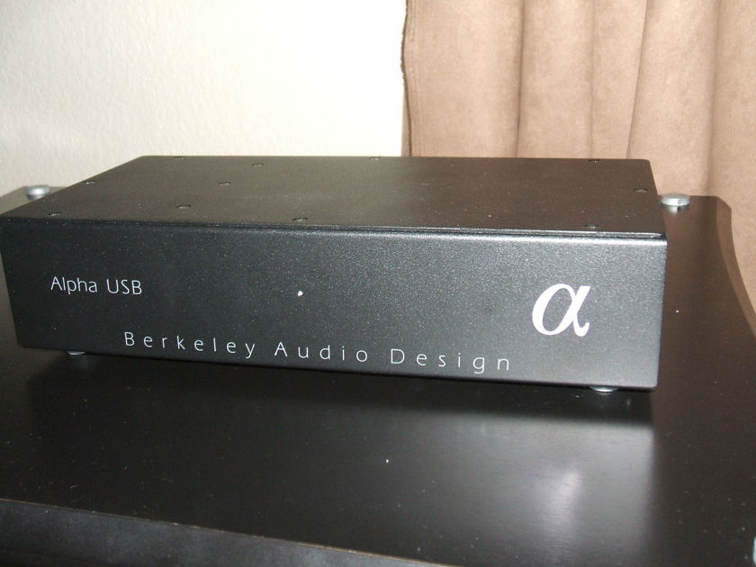 BERKELEY ALPHA USB LIKE NEW IN BOX