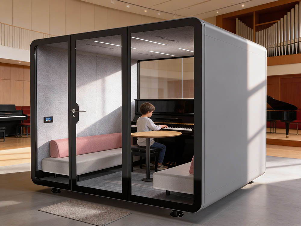 music phone booth, privacy recording room