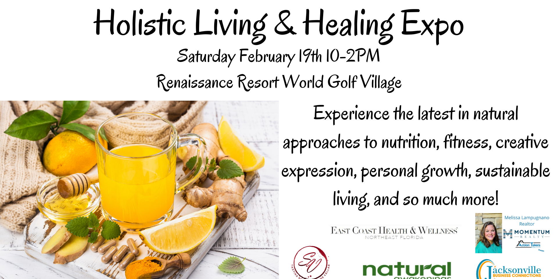 Holistic Living & Healing Expo promotional image