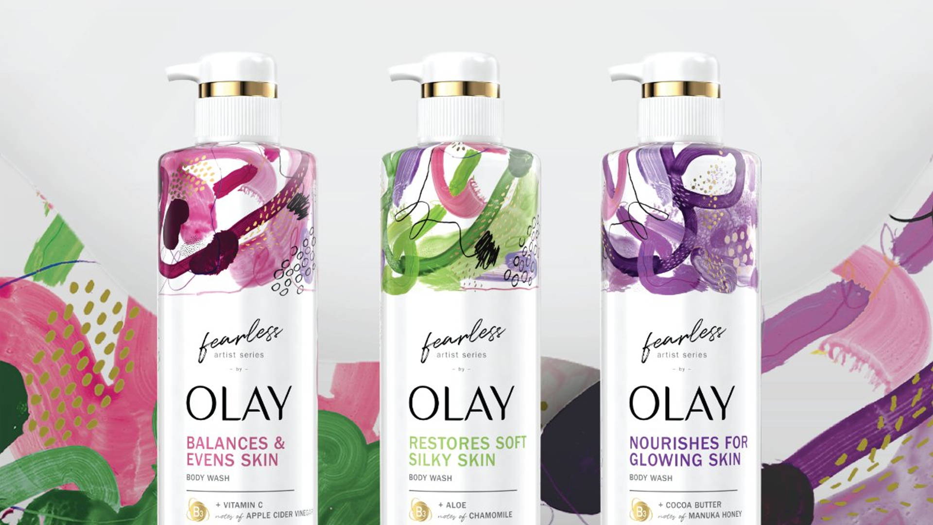 Featured image for Olay Body Releases New 'Fearless Artist' Collection Celebrating Women Of Color