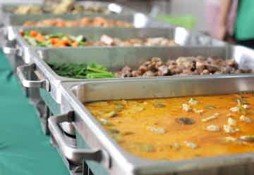 Enjoy a delicious buffet lunch