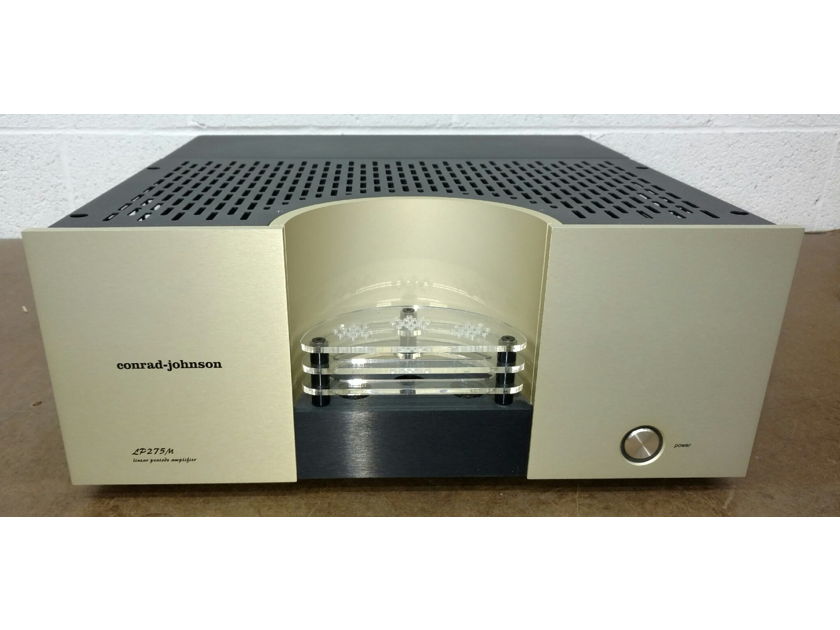Conrad Johnson LP275 mono amps FACTORY RECERTIFIED prior top of line, one year factory warranty, new tubes