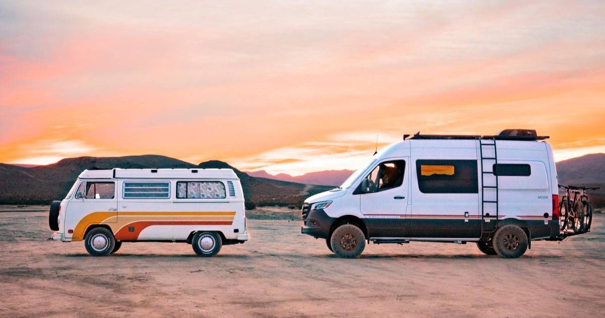 Hunter and Hannah went on a road trip with their parents, borrowing a Storyteller Overland adventure van.