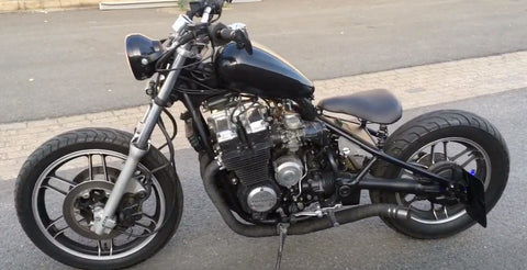 Honda Nighthawk Bobber rear view