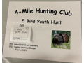 4-Mile Hunting Club 5 Bird Youth Hunt 
